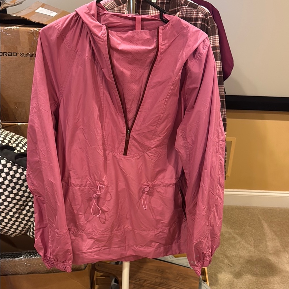 lululemon athletica Pink Hooded Utility Anorak
